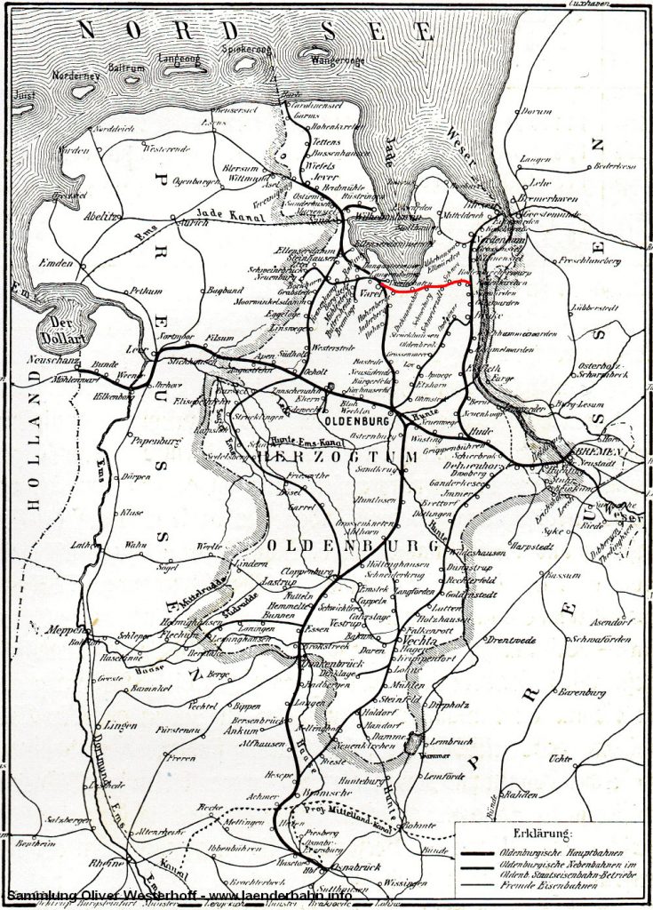 1913 Varel Rodenkirchen laenderbahn.info