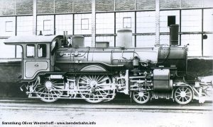 S 3 Nr. 154 "THOR" noch im Fotografieranstrich auf dem Gelände der HANOMAG in Hannover.