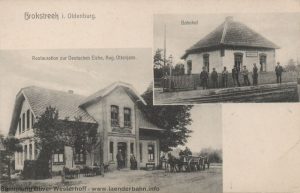 die kleine Station Brokstreek im Süden des Großherzogtums.