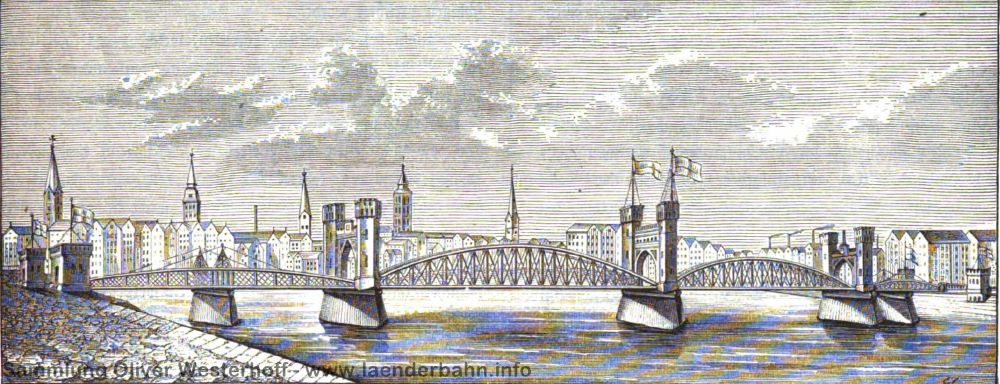 Gesamtansicht der Brücke aus dem Bericht