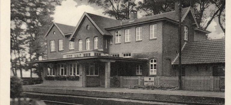 Der Bahnhof Hemmelte etwa Ende der 1930er Jahre.
